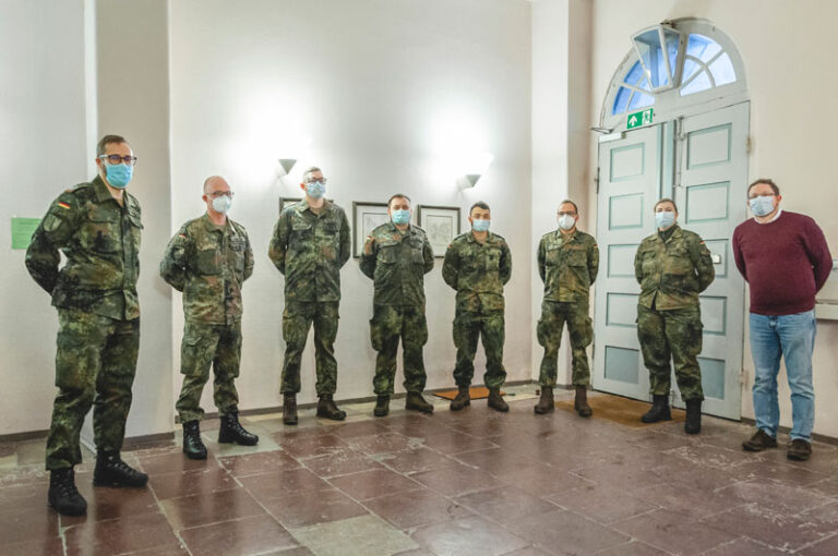 Weitere sechs Soldat*innen unterstützen das Kreis-Gesundheitsamt in Schleswig