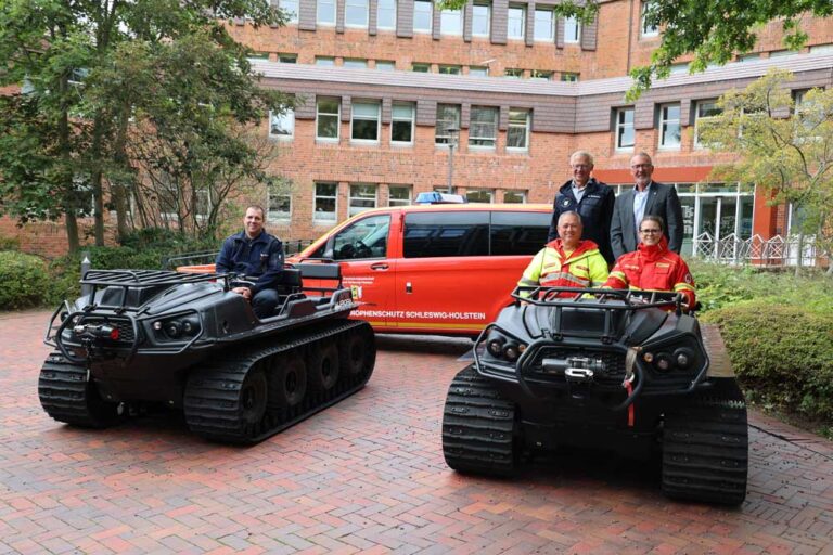 Neue Fahrzeuge für den Katastrophenschutz des Kreises Schleswig-Flensburg