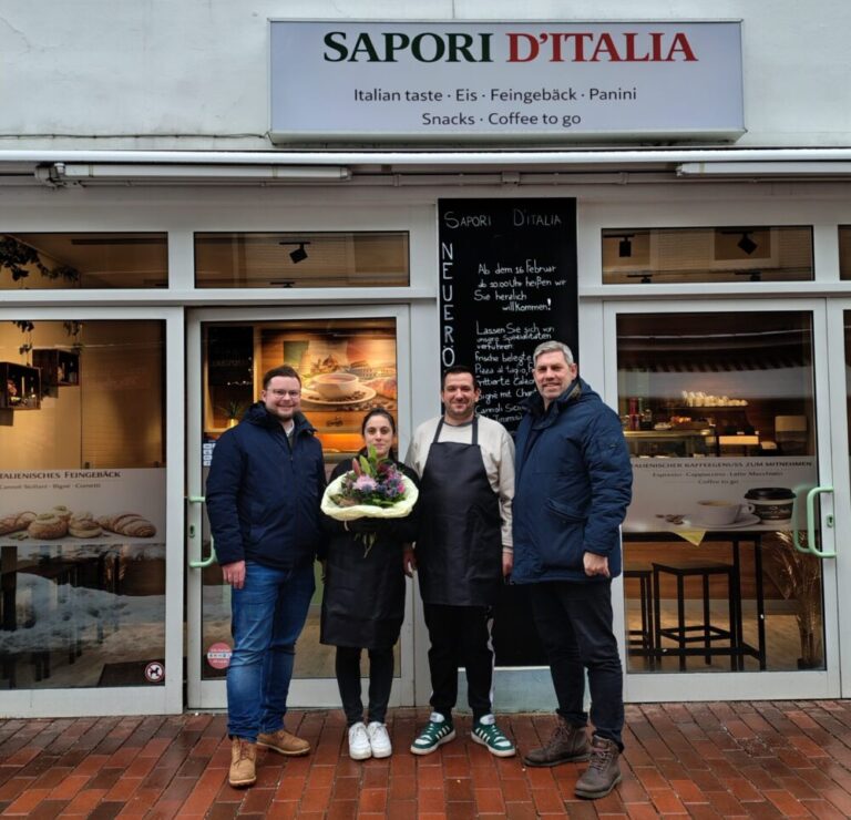 Neues Bistro „Sapori d’Italia“ im Schleswiger Stadtweg eröffnet