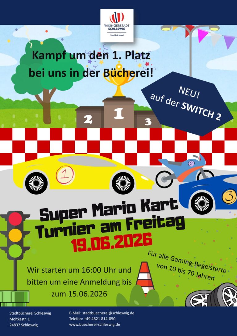 Schleswig: Neues Super-Mario-Kart-Wettrennen auf der Nintendo Switch 2