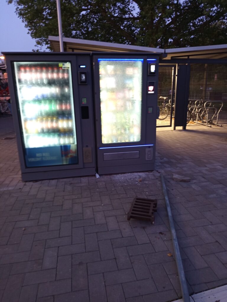 Vandalismus im Umfeld des Bahnhofs Schleswig